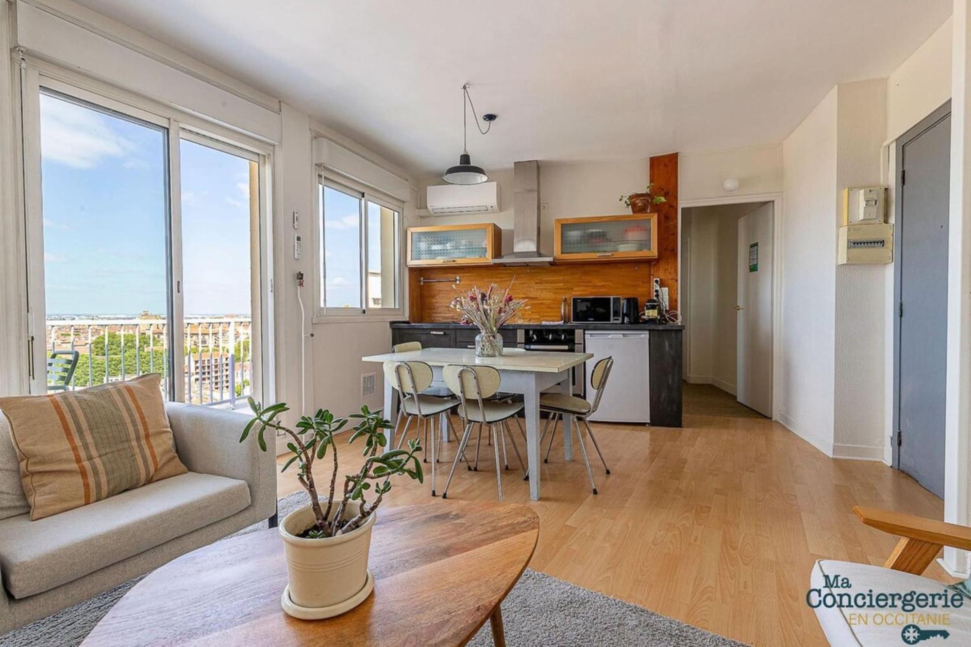 Montaudran Place Dupuy - Vue Panoramique -Metro Тулуза Экстерьер фото